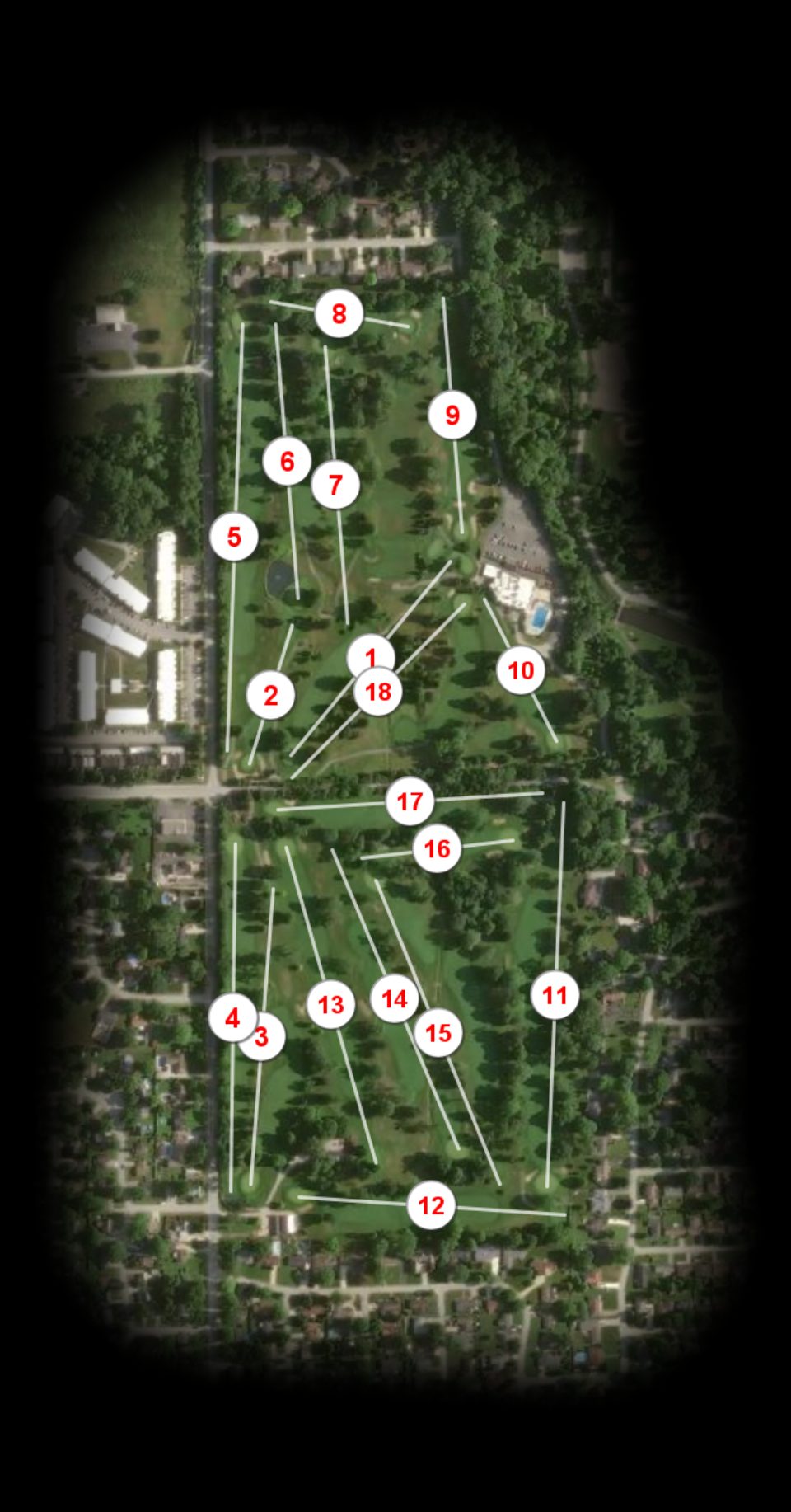 Kokomo Country Club course overview