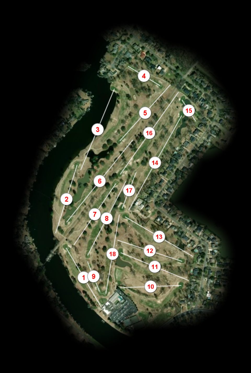 Bayou de Siard Golf Course course overview