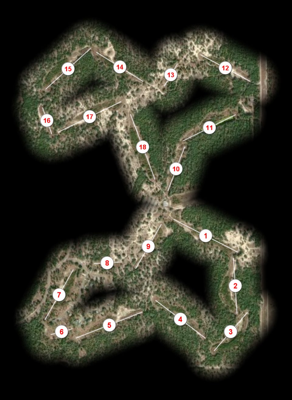Dunes Golf Club course overview