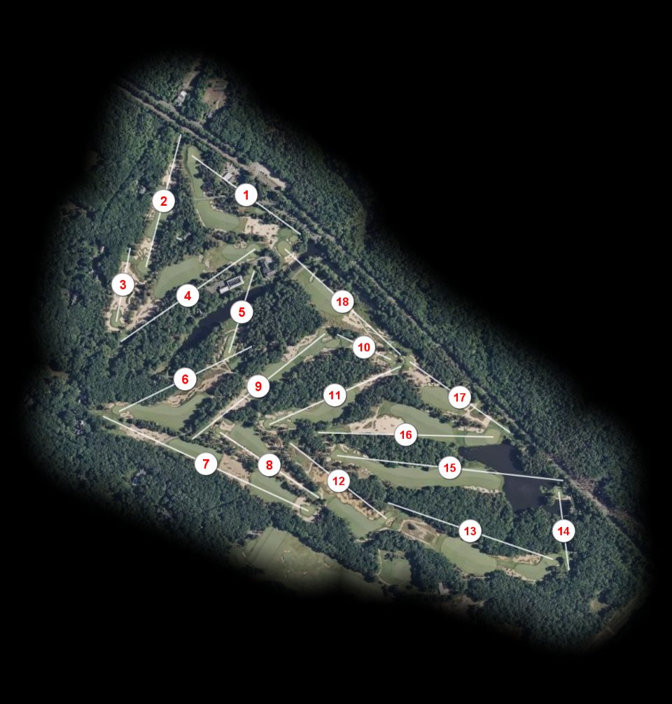 Pine Valley Golf Club course overview