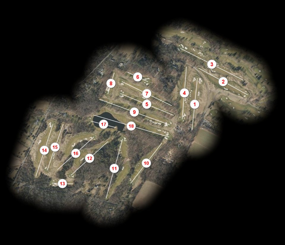 Fiddler's Elbow Country Club Forest course overview