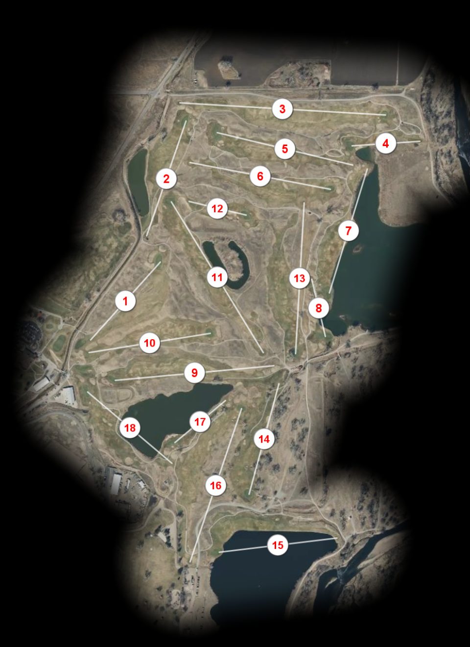 Riverdale Dunes & Knolls course overview