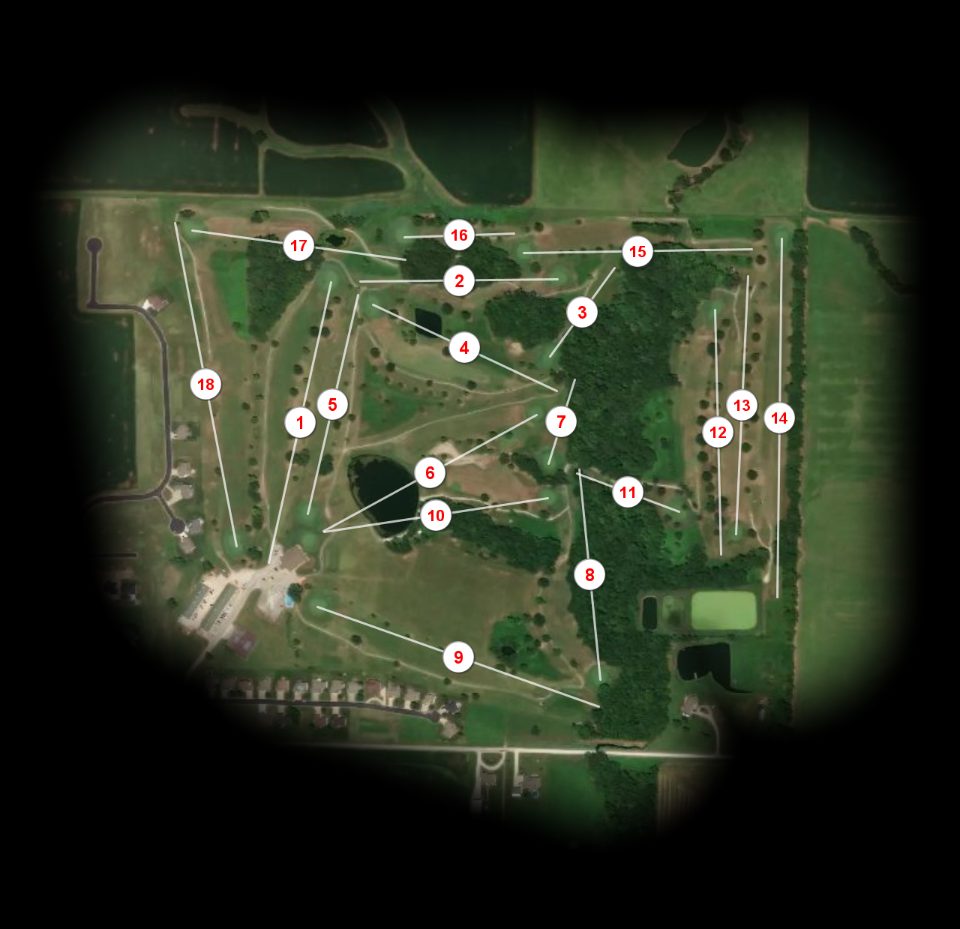 Clinton Country Club course overview