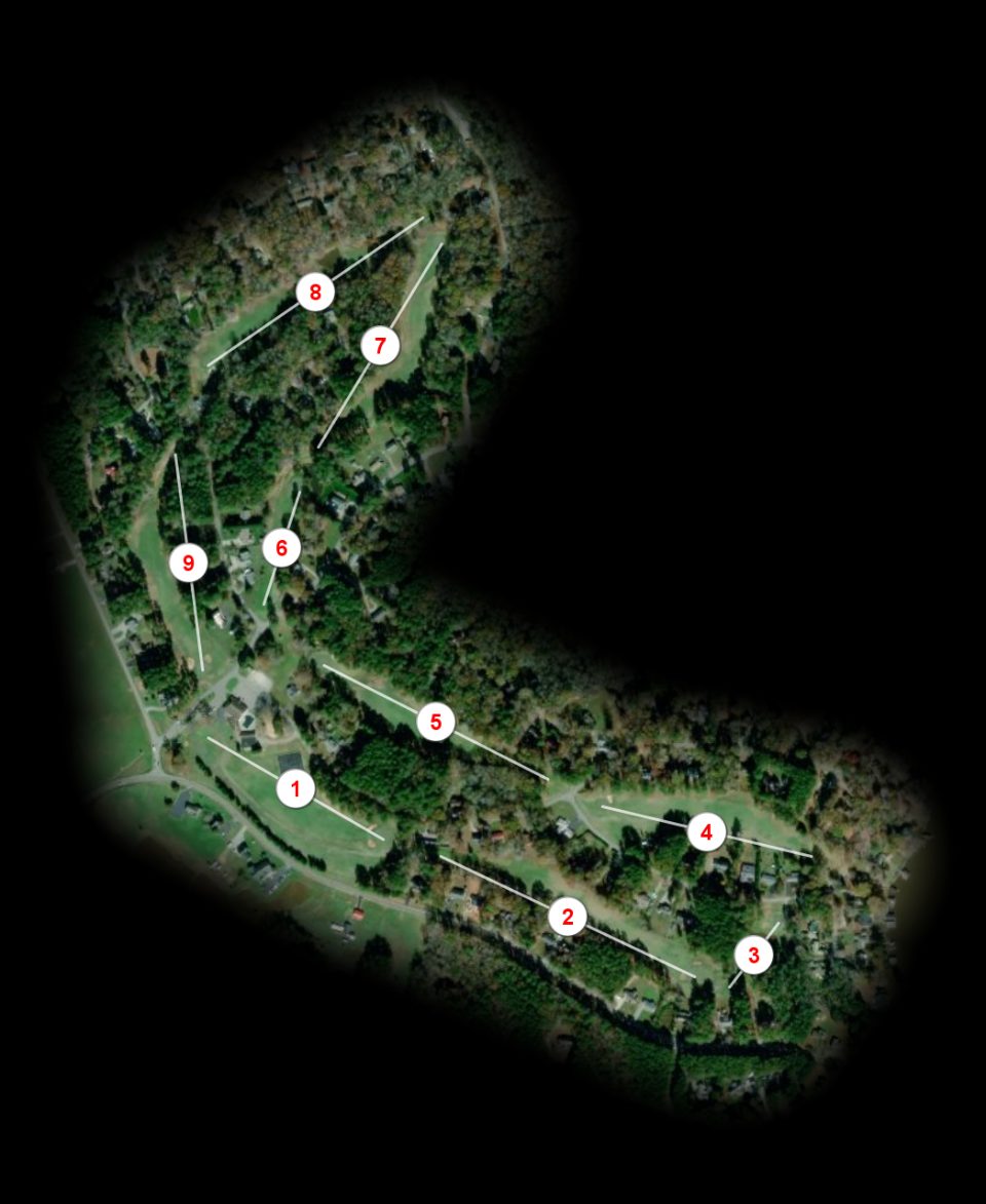 Tanglewood Shores Golf & Country Club course overview