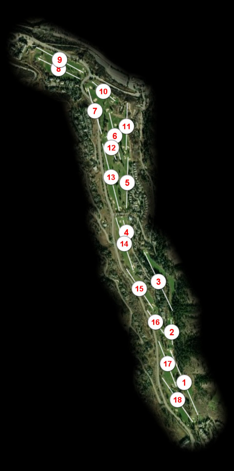 Beaver Creek Golf Club course overview