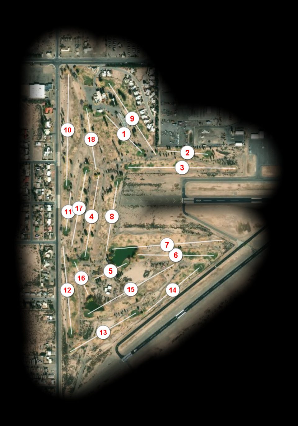 Rio Mimbres Country Club course overview