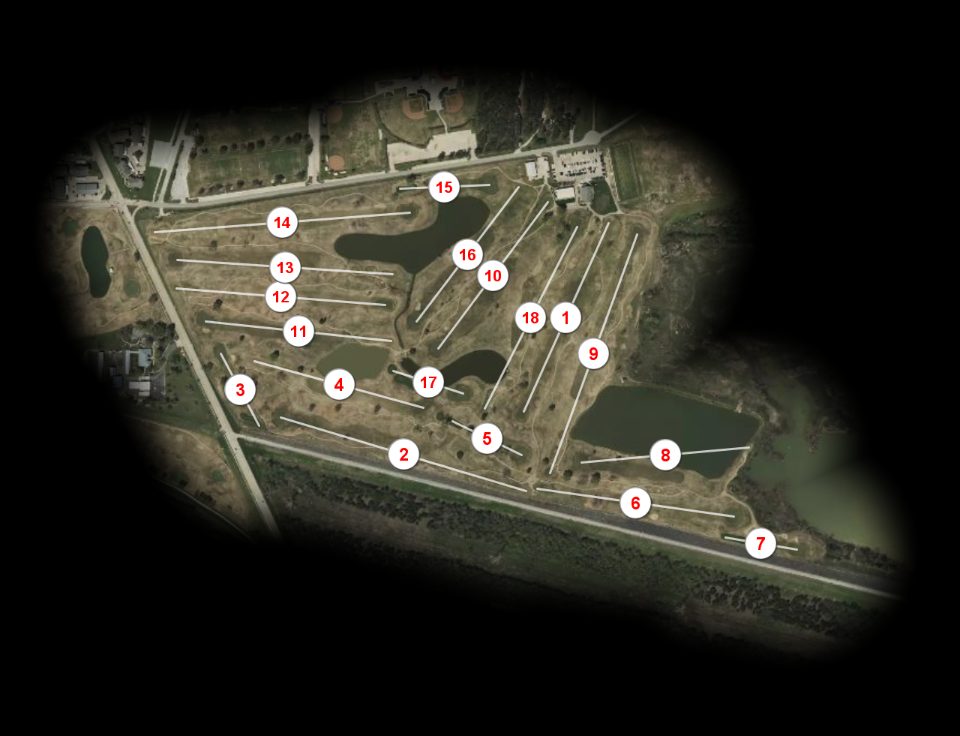 Lake Park Golf Course 18-holes course overview