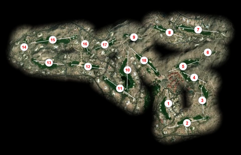 Stone Canyon Golf Club course overview