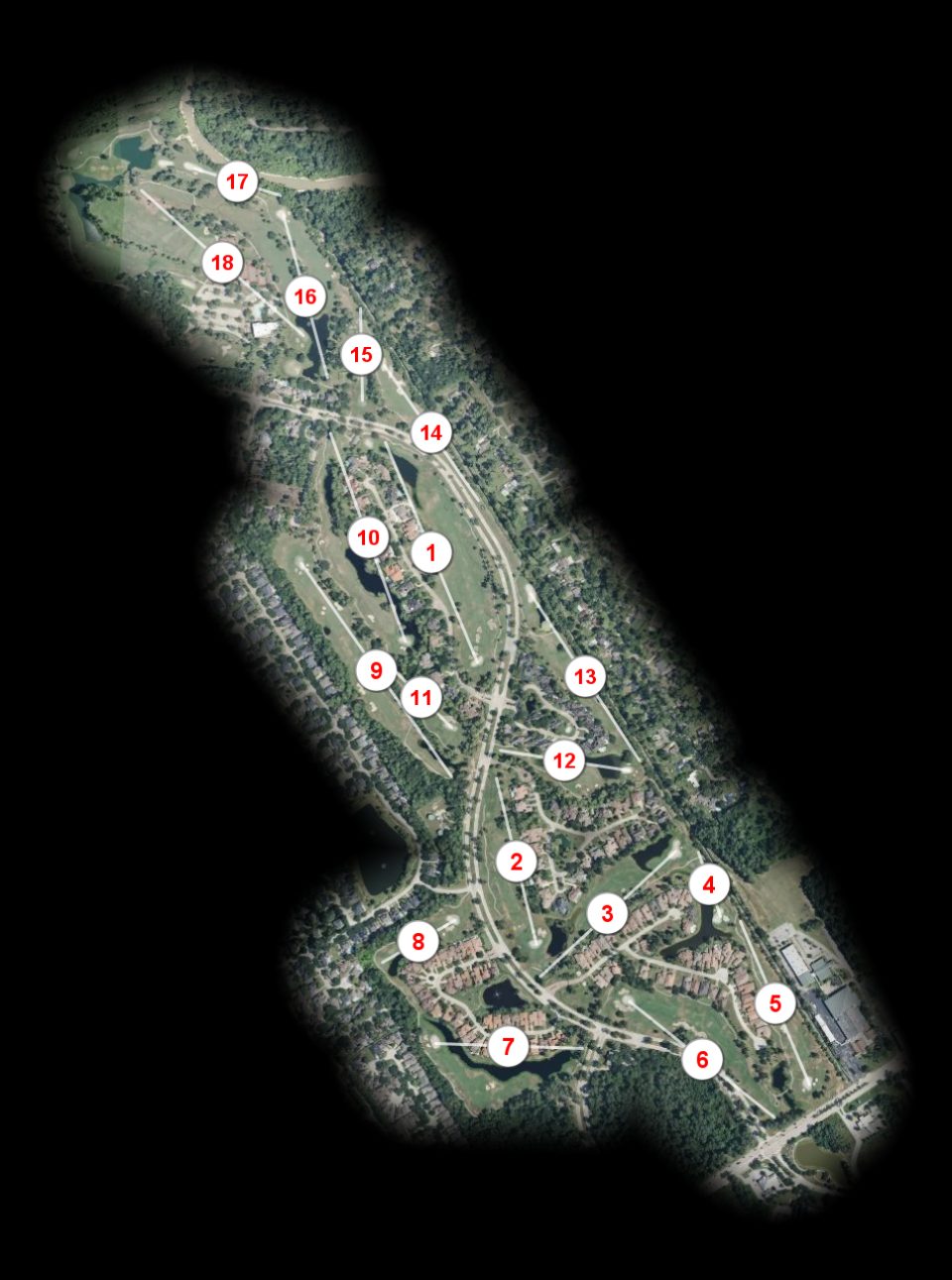 Northgate Country Club course overview
