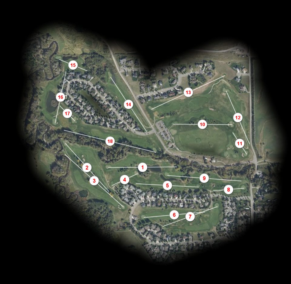 Bridger Creek Golf Course course overview