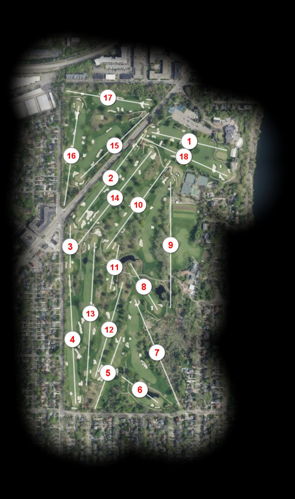 The Minikahda Club course overview