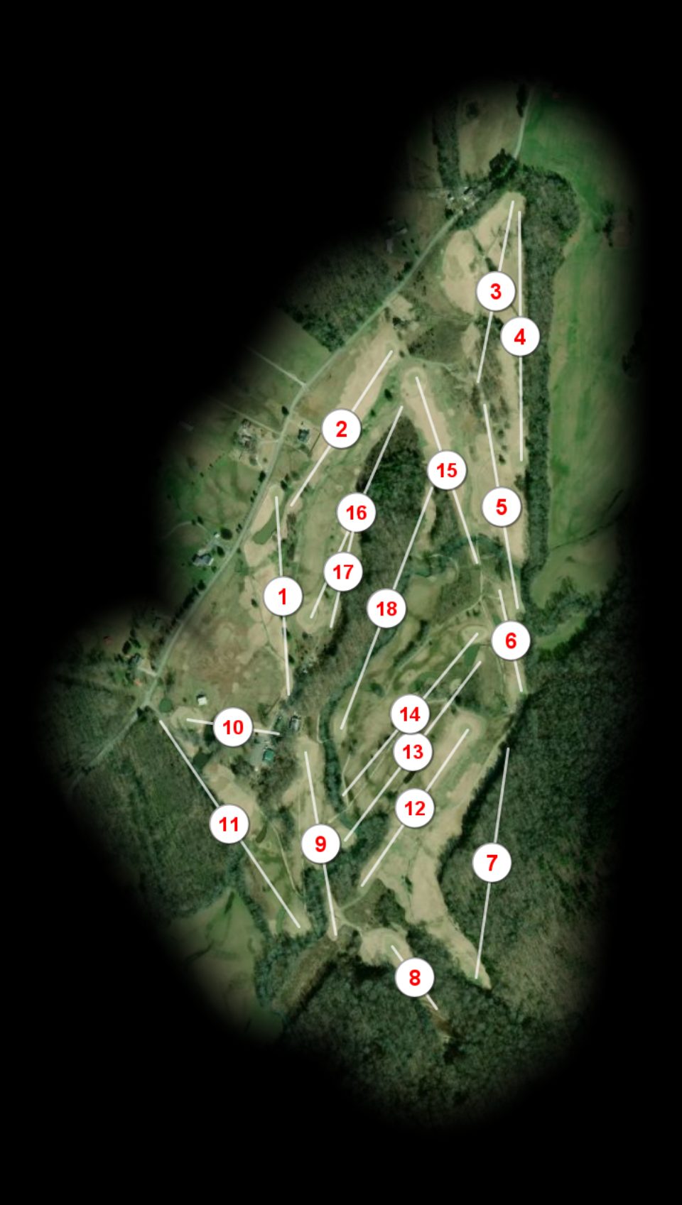 White Oaks Golf Course course overview