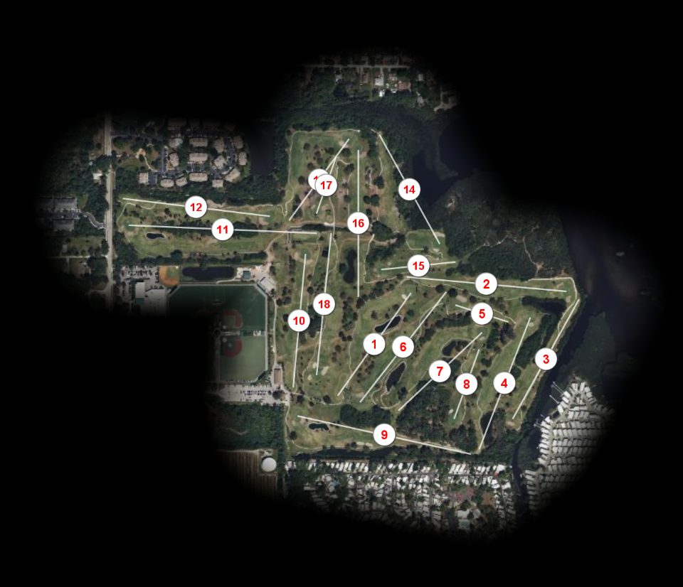 River Run Golf Links course overview