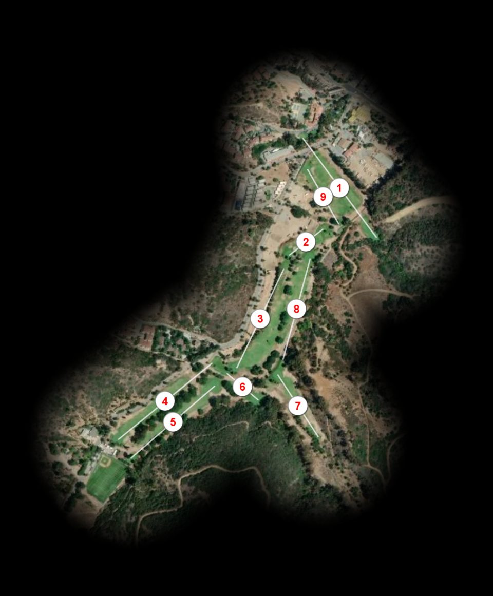 Catalina Island Golf Club course overview