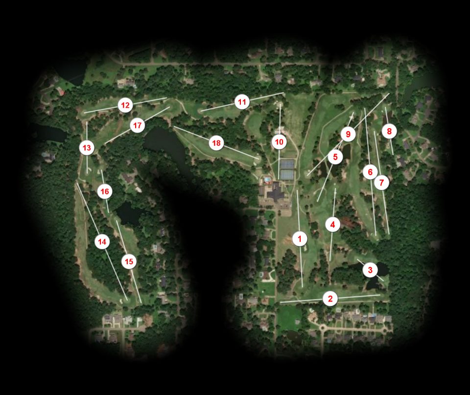 Northridge Country Club course overview