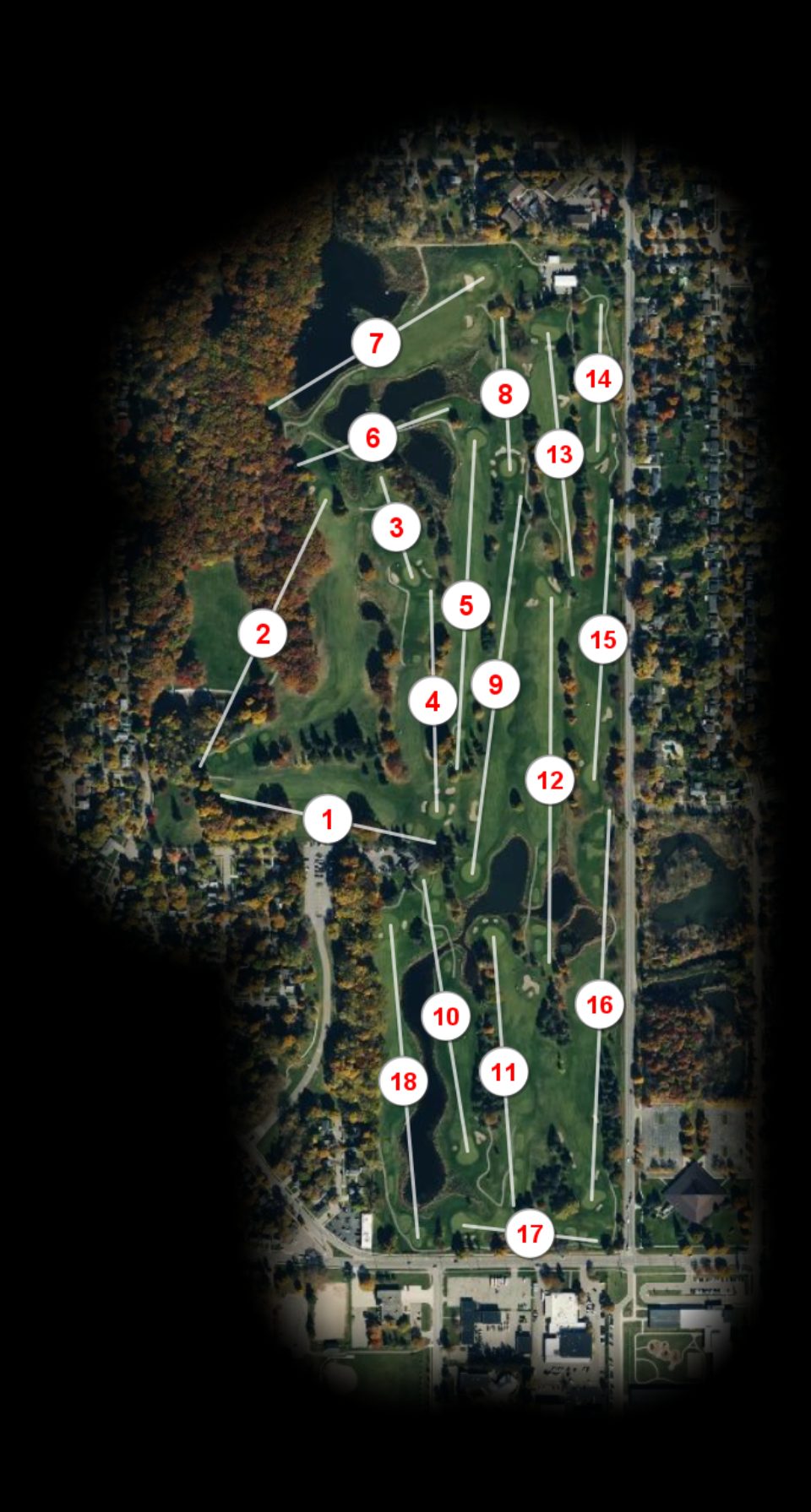 Groesbeck Golf Course course overview