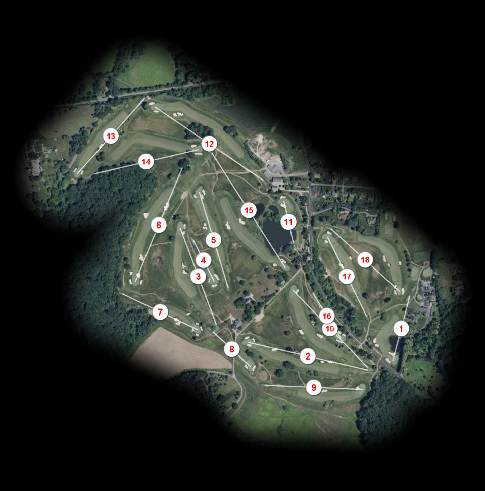 Bidermann Golf Club course overview