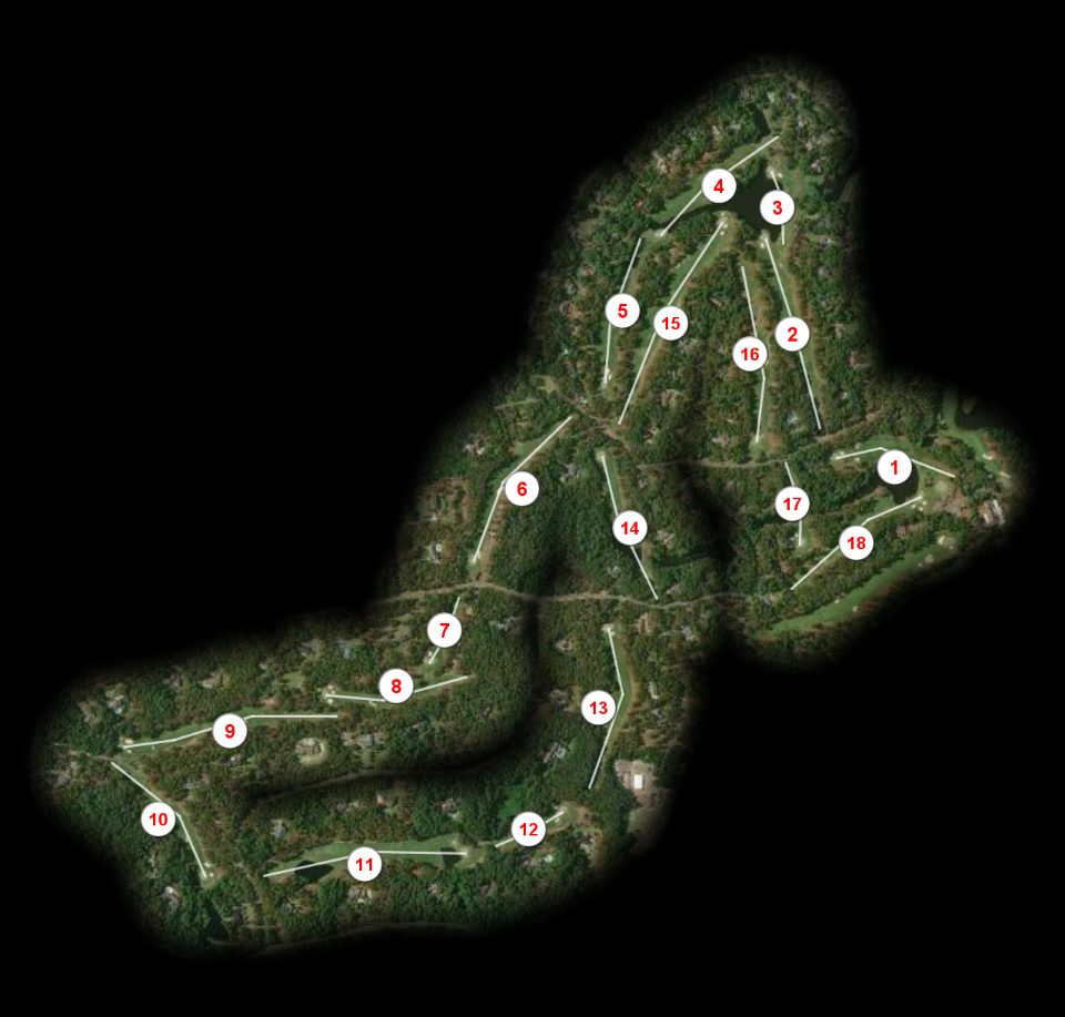 Country Club of North Carolina Cardinal course overview