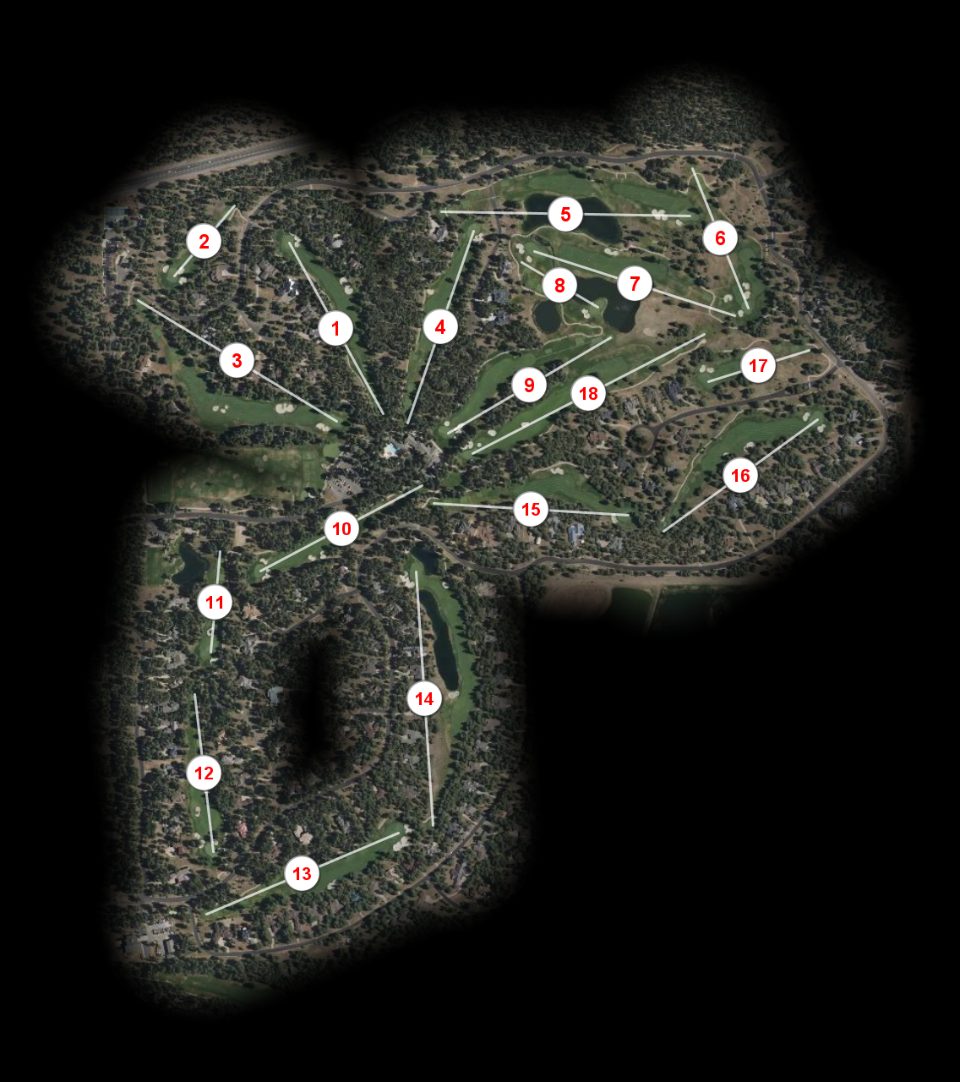 Forest Highlands Golf Club Meadow course overview