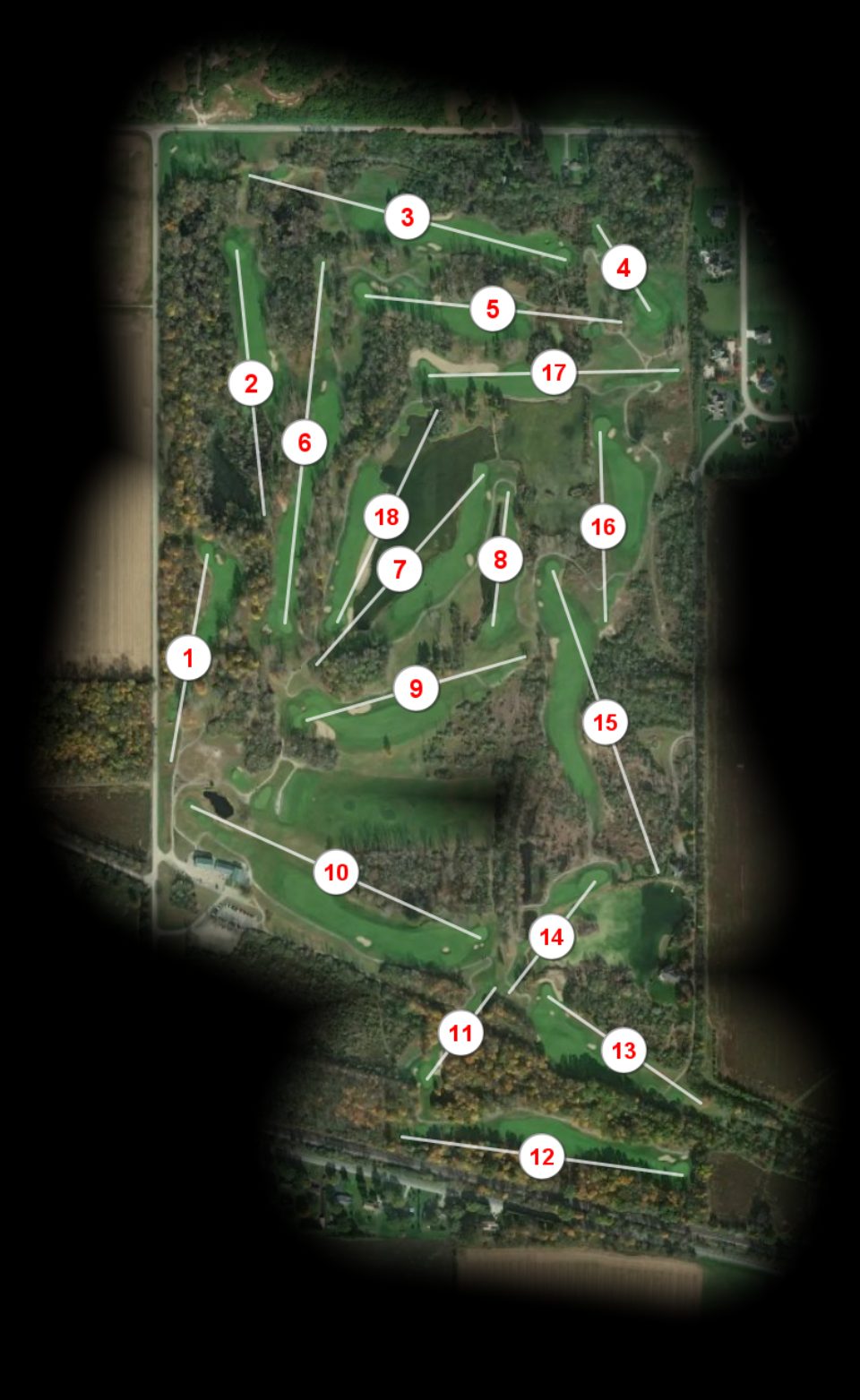Rock Hollow Golf Club course overview
