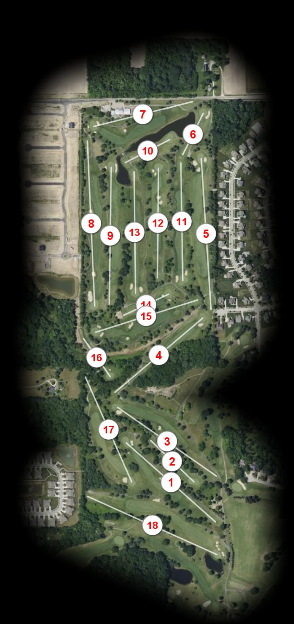 Pebblebrook Golf Club North course overview