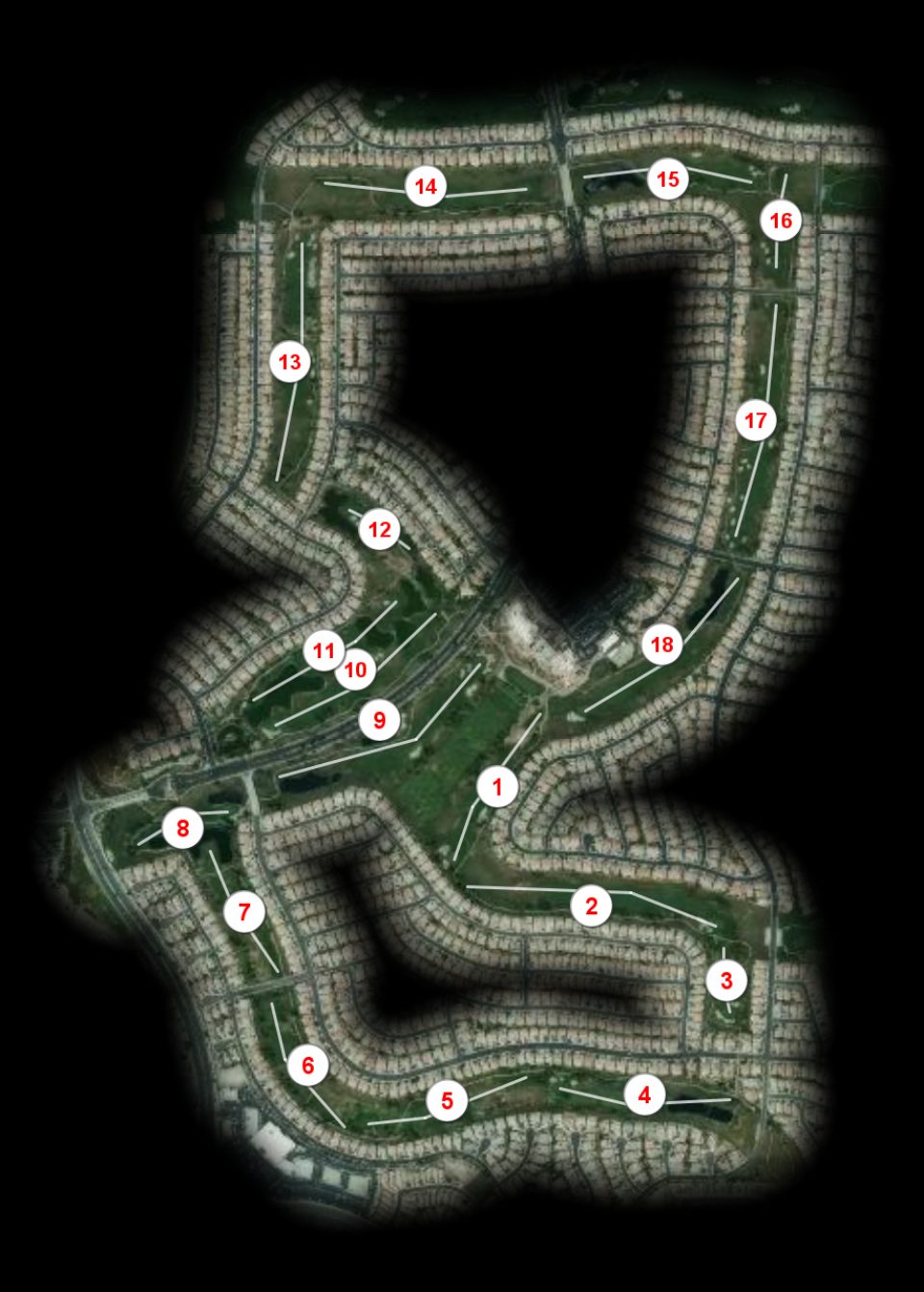Mountain Vista Golf Club at Sun City Palm Desert Santa Rosa course overview
