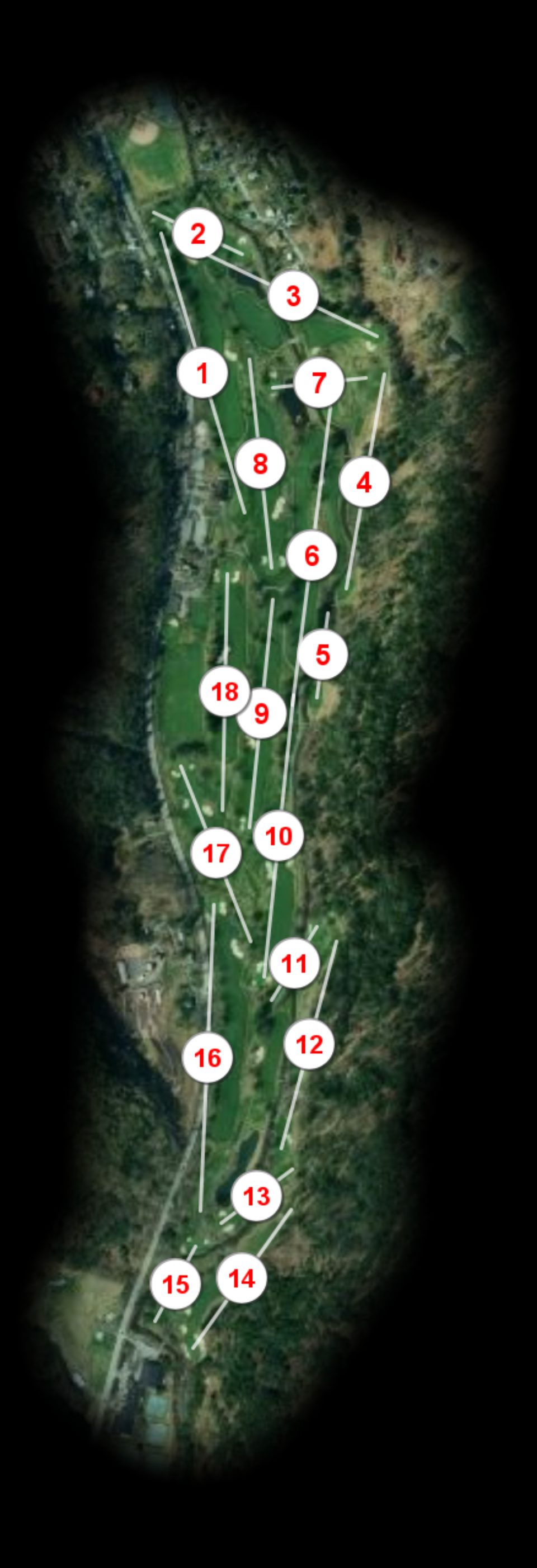 Woodstock Country Club course overview