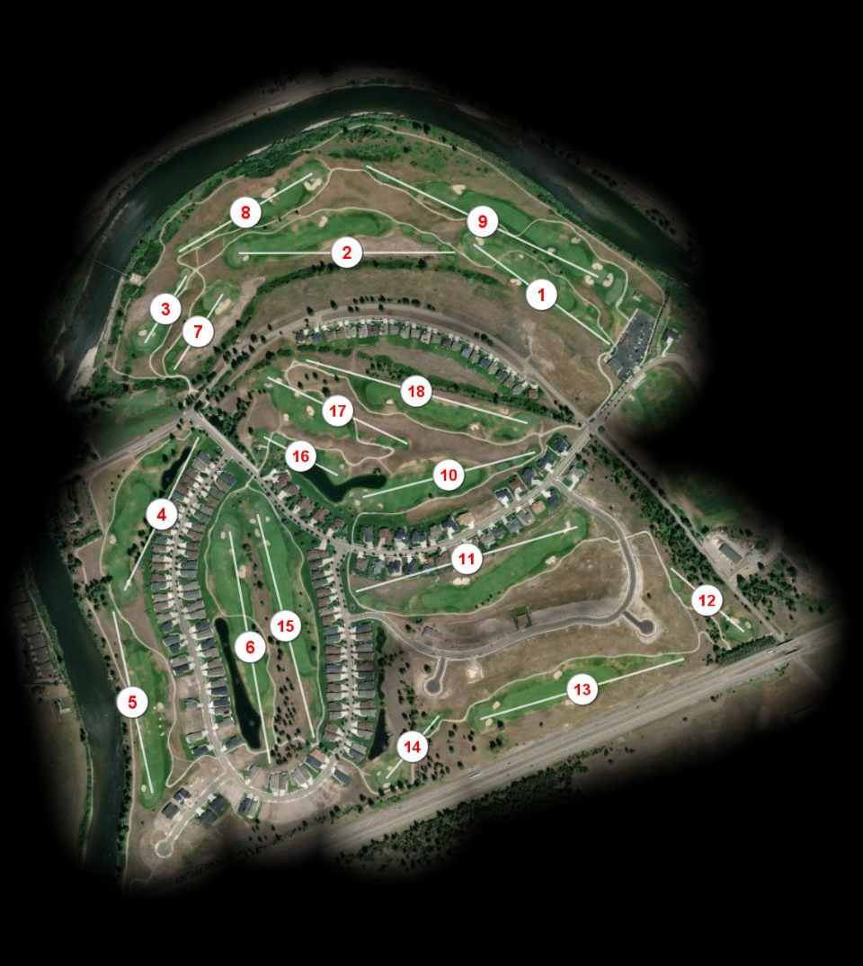 Canyon River Golf Club course overview