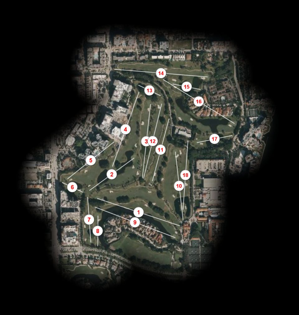 Boca Raton Resort Country Club course overview