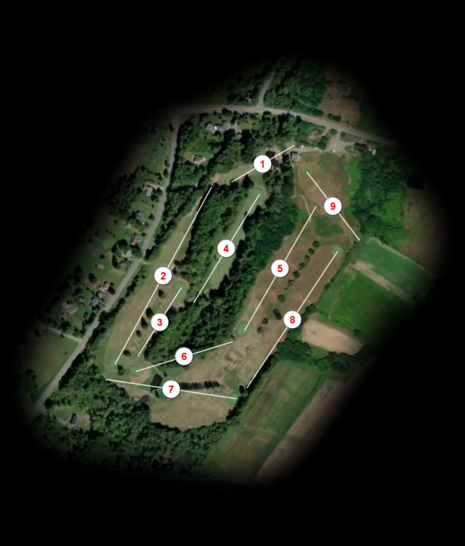 Oriskany Hills Golf course overview