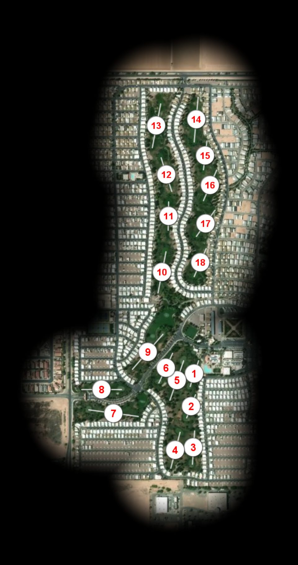 Palm Creek Golf & RV Resort course overview