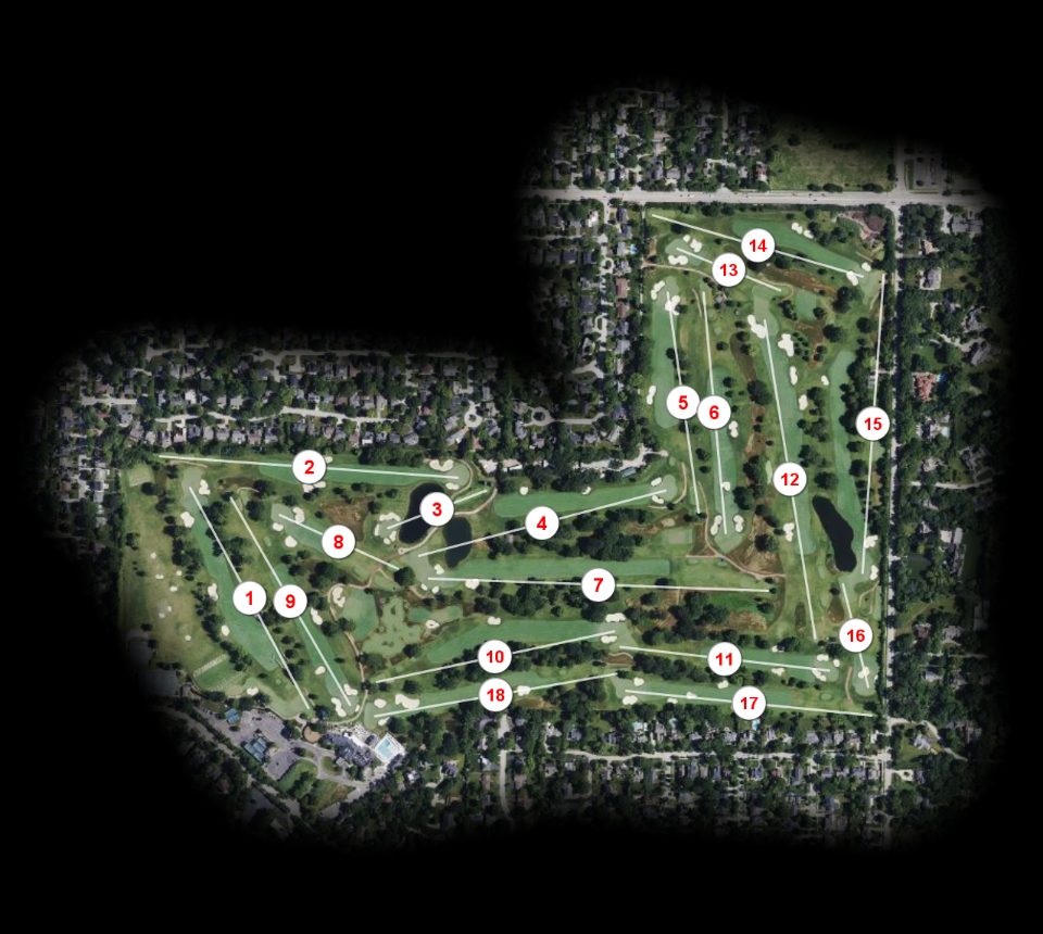 North Shore Country Club course overview