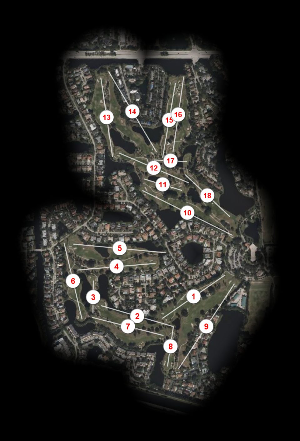 Jacaranda Golf Club West course overview