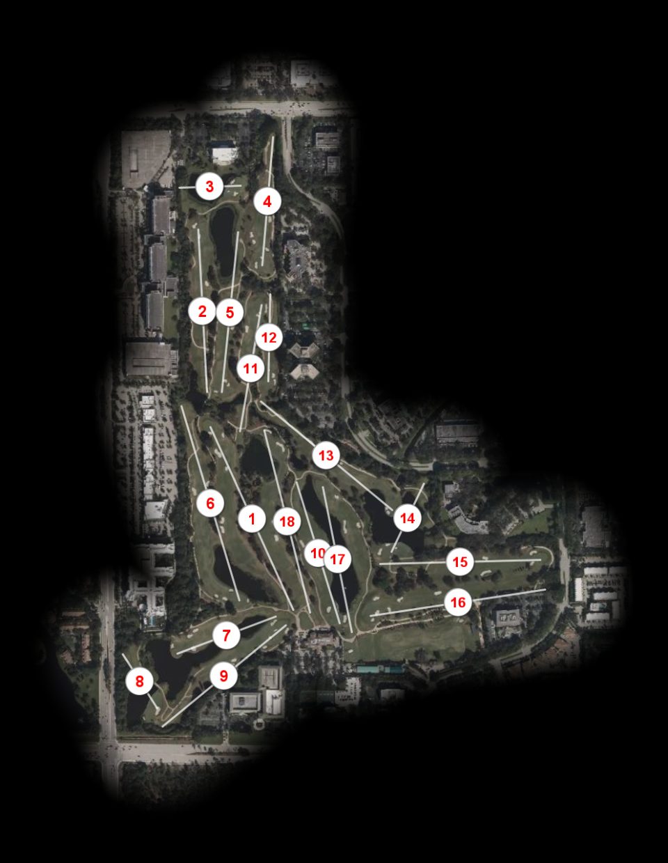 Broken Sound Country Club Old course overview