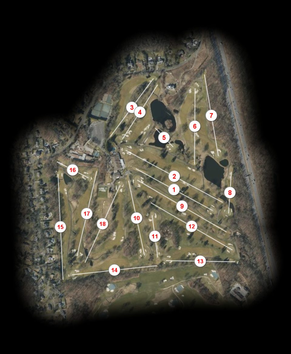 Brae Burn Country Club course overview