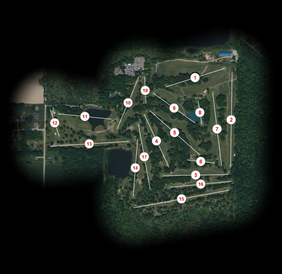 Steffens Bedford Trails Public Golf Club course overview