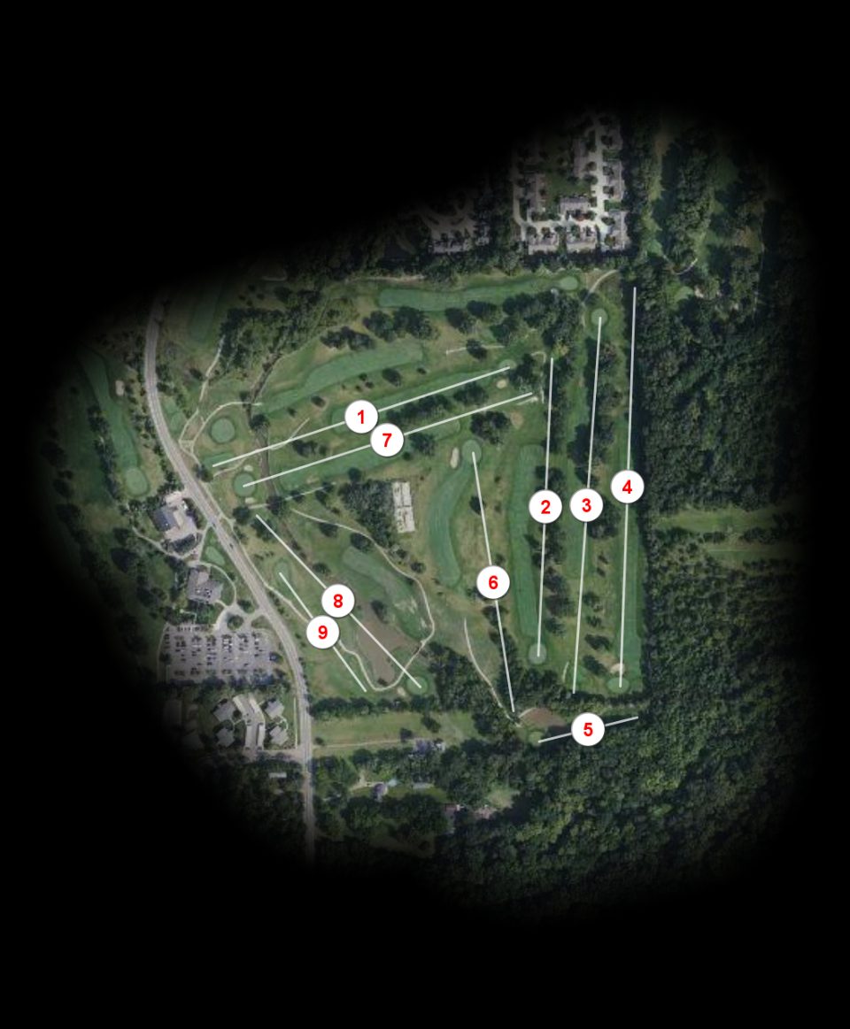 South nine at Fellows Creek Golf Club