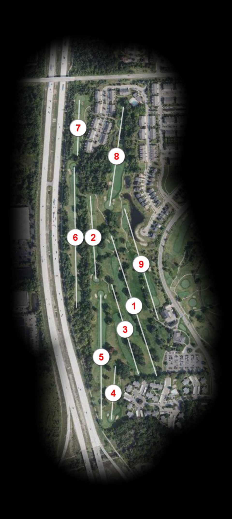West nine at Fellows Creek Golf Club