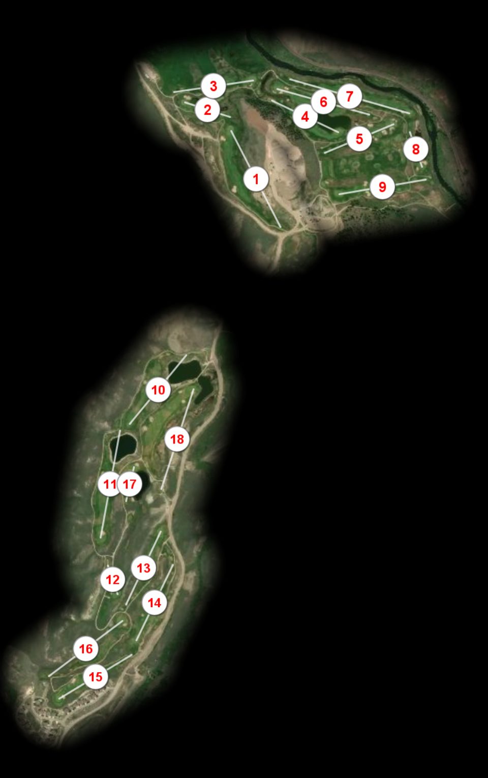Sol Vista Golf & Ski Ranch course overview