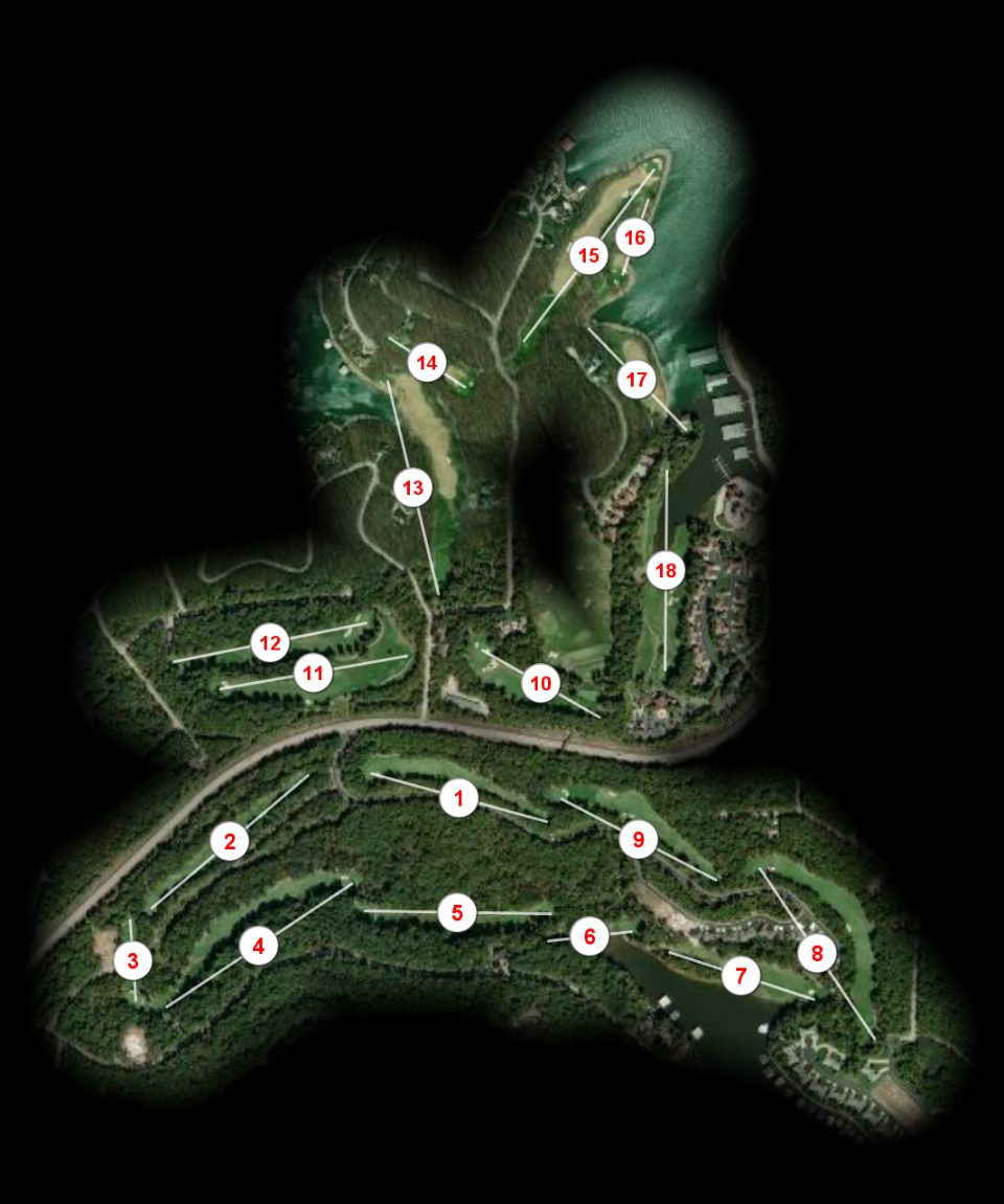 The Club at Porto Cima course overview