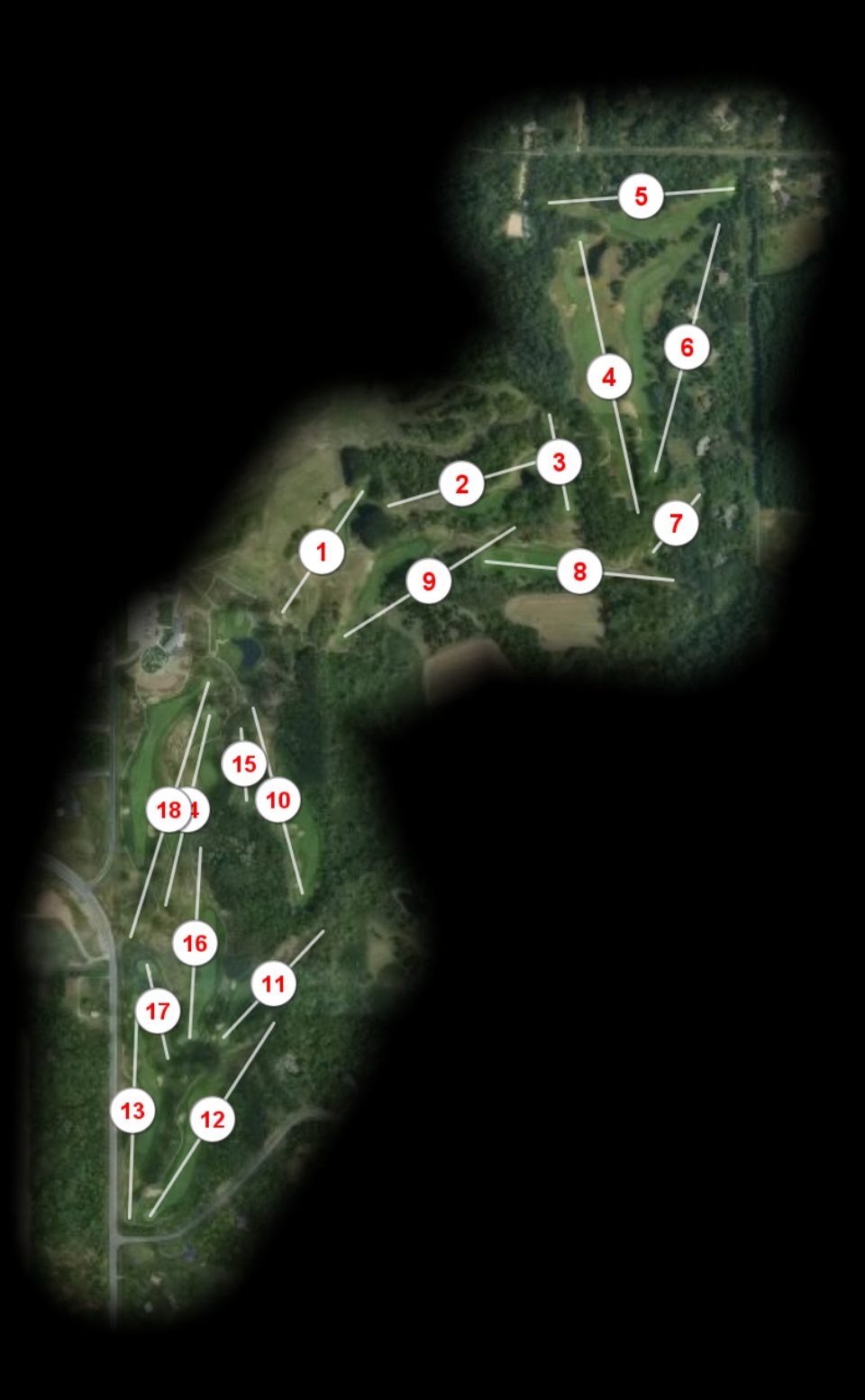 St Croix National Golf Club course overview
