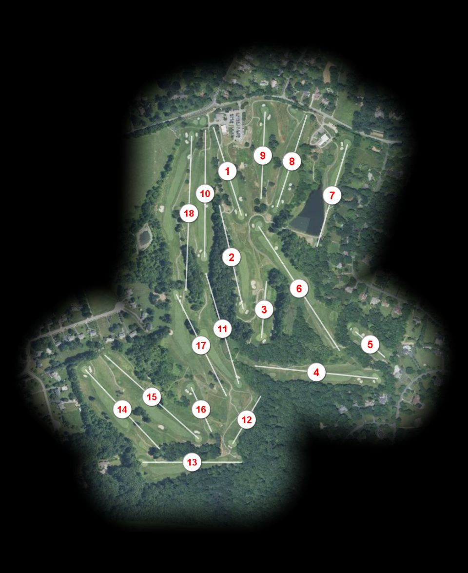 Laytonsville Golf Club course overview