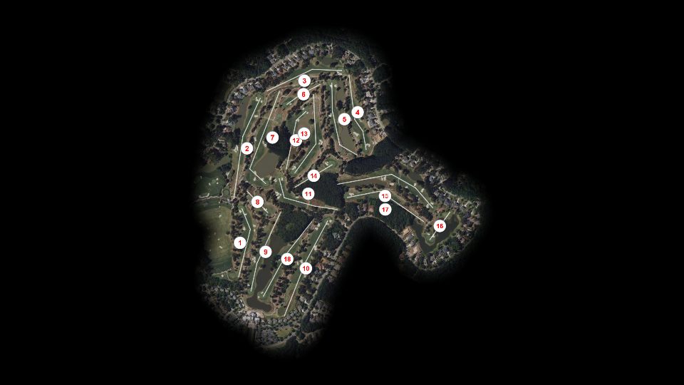 Berkeley Hall Golf Club North course overview