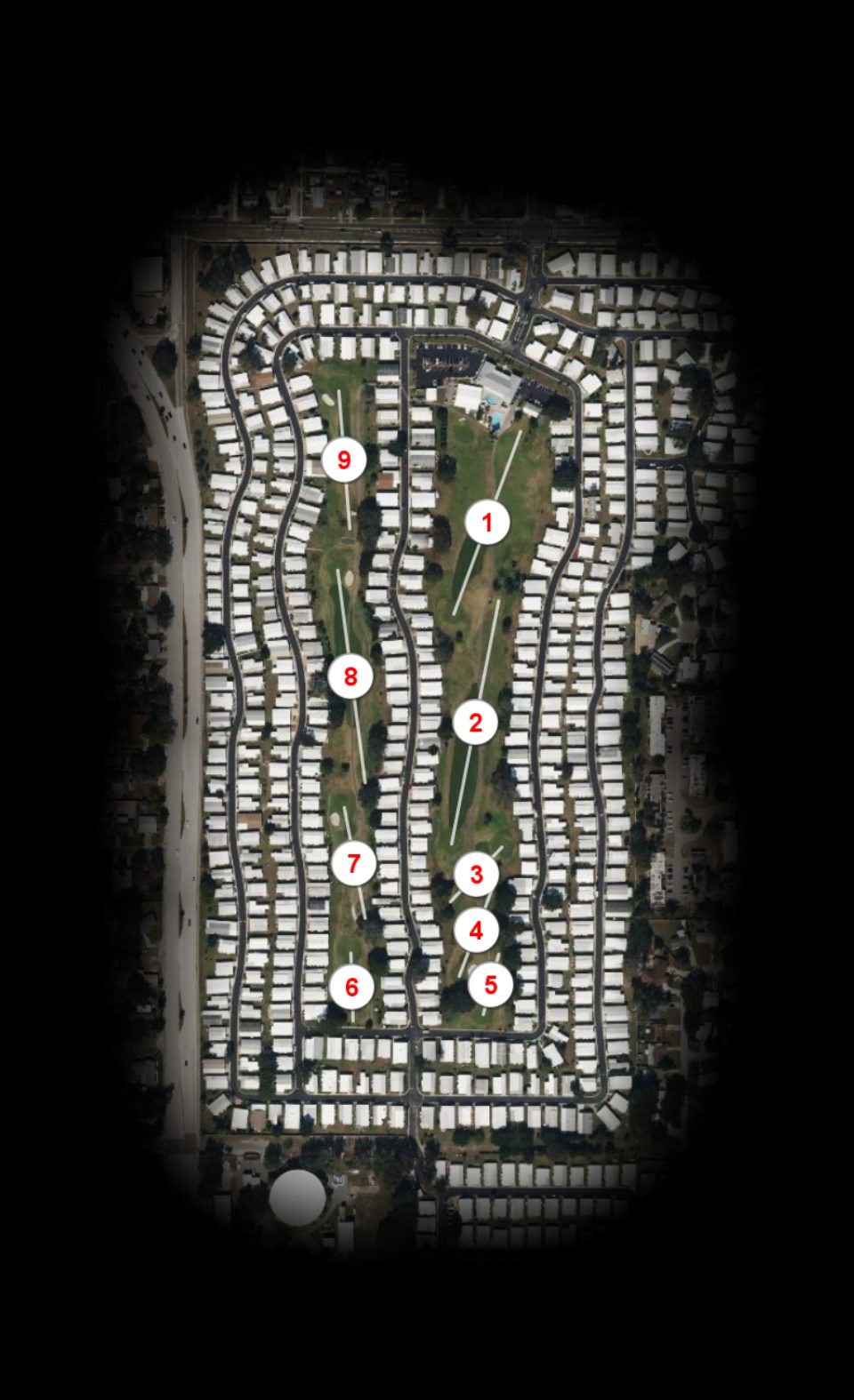 Palm Hill Country Club course overview