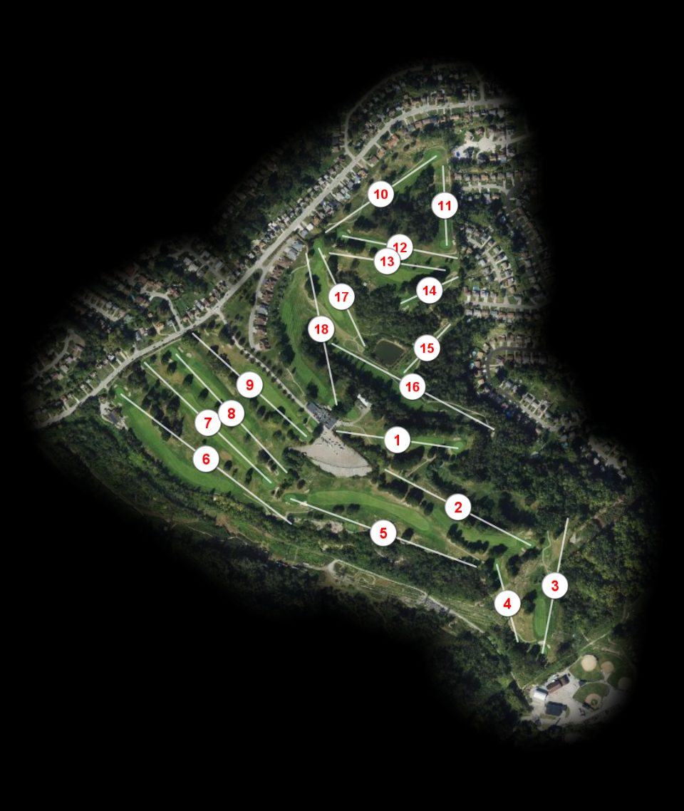 Westwood Golf Club course overview