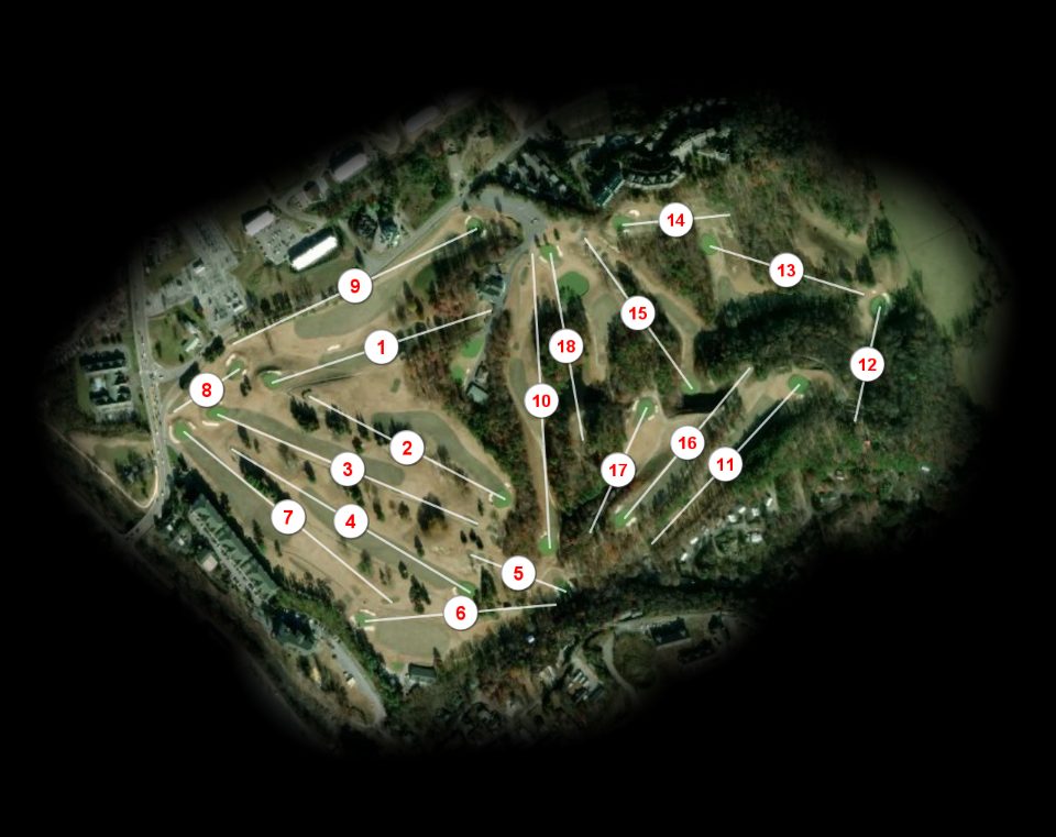 Gatlinburg Municipal Golf Club course overview