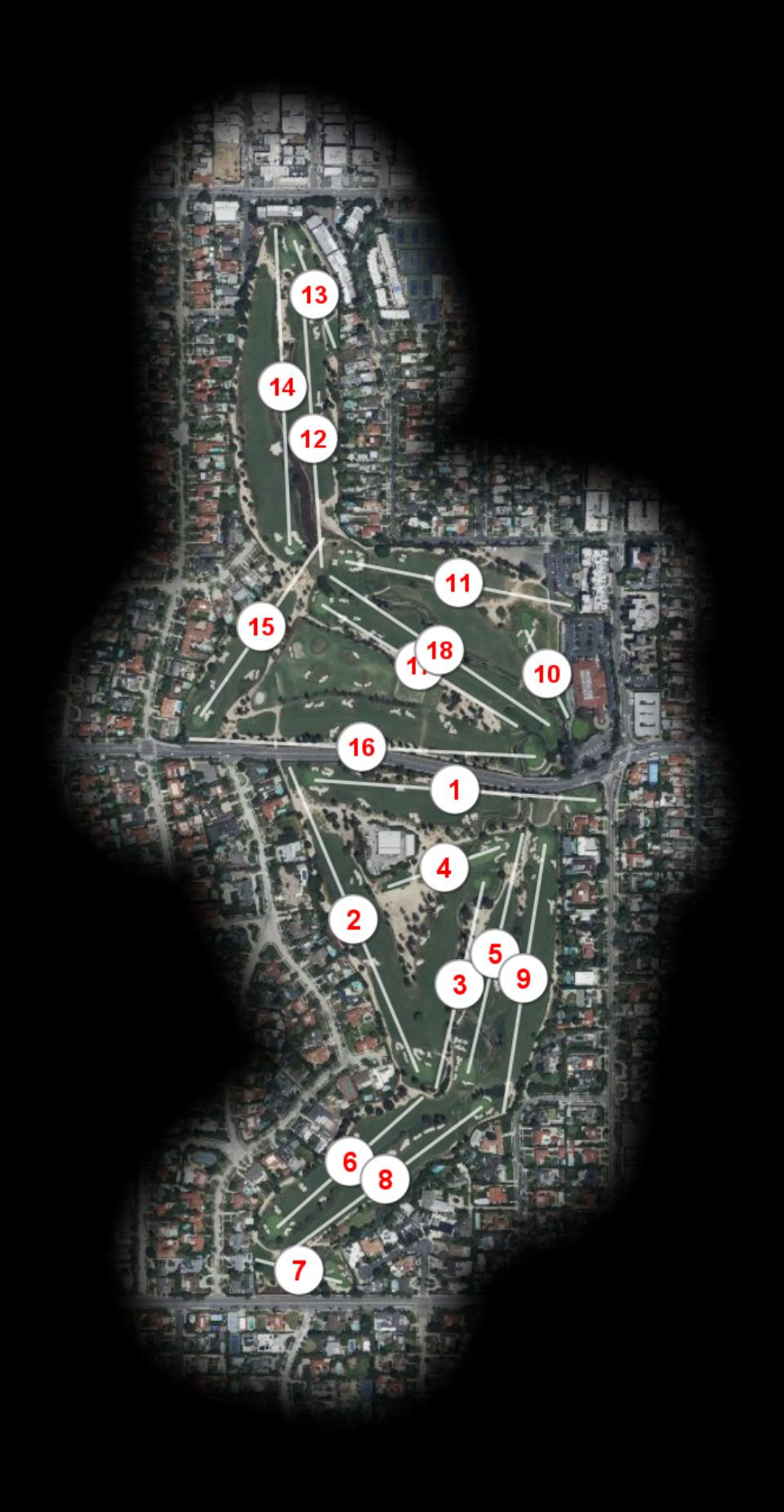 Wilshire Country Club course overview