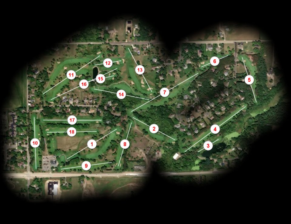 Reedsburg Country Club course overview