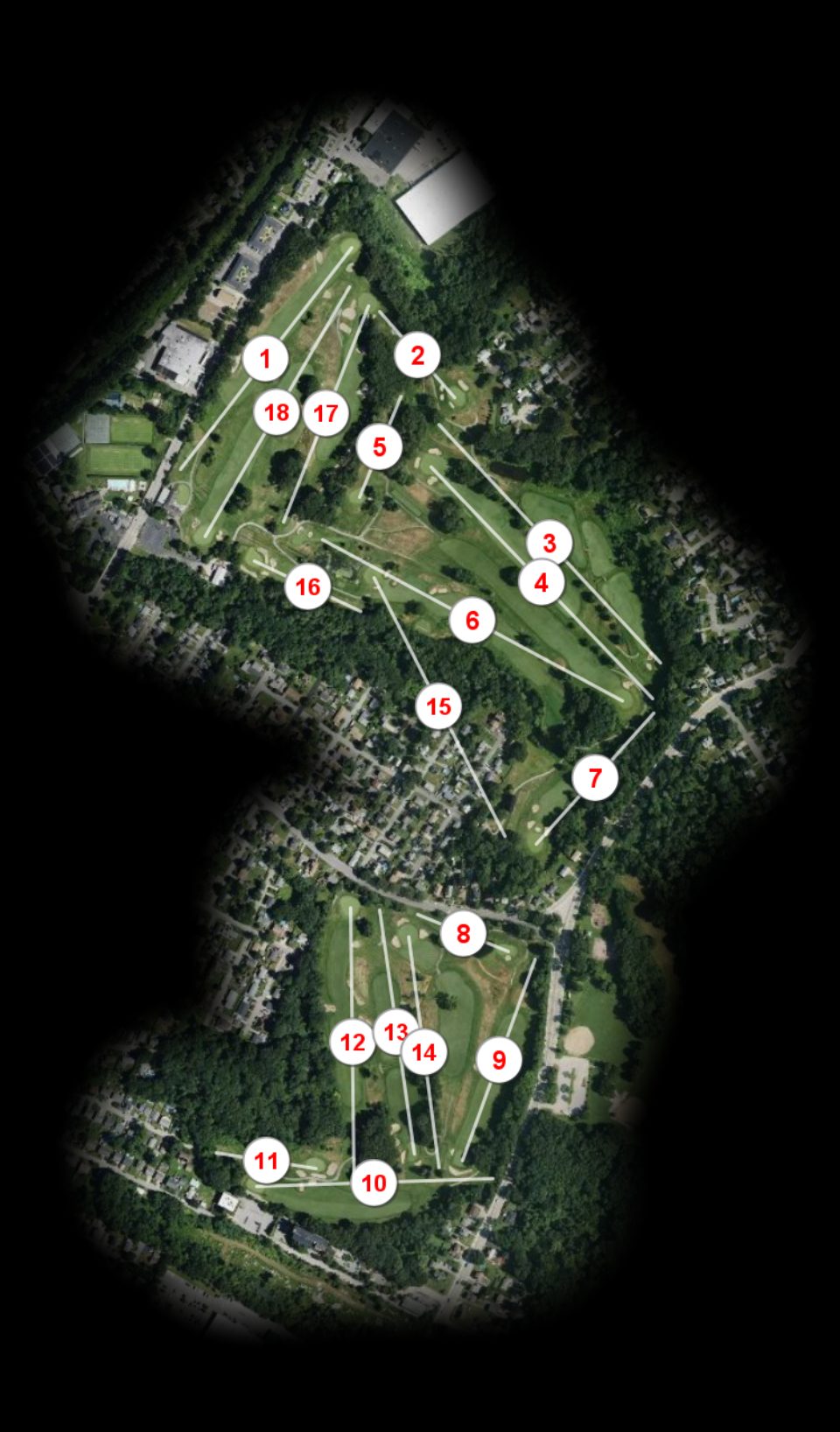 Agawam Hunt Club course overview