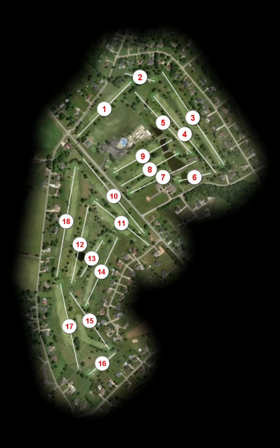 Elizabethtown Country Club course overview
